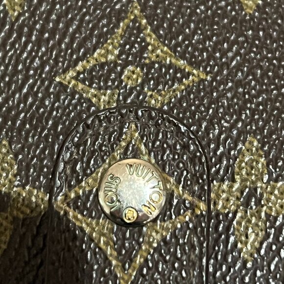 Louis Vuitton Brown and Gold Wallet - Picture 2 of 6